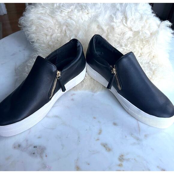 Steve Madden Glaammar Double Zip Platform Sneakers - Picture 4 of 12